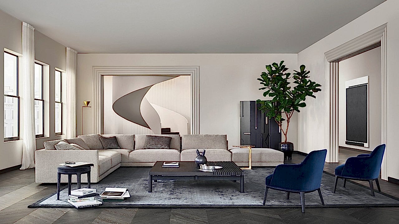 Salon Dekorasyonunda Belusso Mobilya Farkı | Belusso Modern Mobilya Dekorasyon, İç Mimarlık Desteği | Modoko | Masko