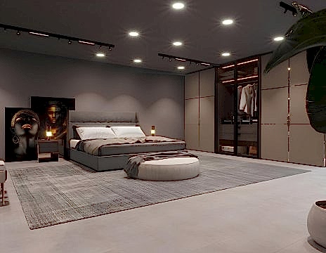 Modern Yatak Odası Tasarımları | Belusso Modern Mobilya Dekorasyon, İç Mimarlık Desteği | Modoko | Masko