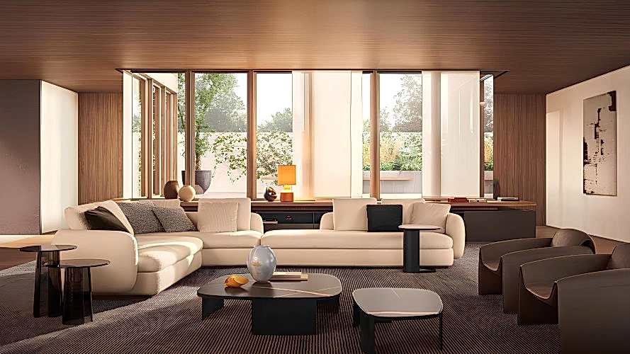 Flora Köşe Koltuk Takımı | Belusso Modern Mobilya Dekorasyon, İç Mimarlık Desteği | Modoko | Masko