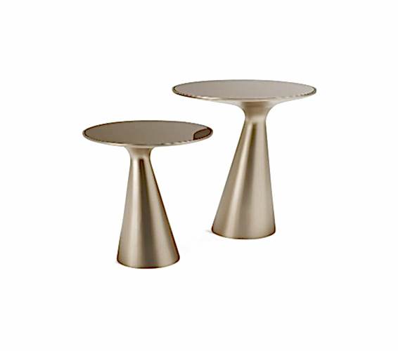 Gold Metal Sehpa Takımı | Belusso Modern Mobilya Dekorasyon, İç Mimarlık Desteği | Modoko | Masko