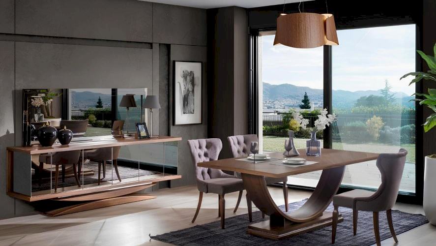 Masif Yemek Odası | Belusso Modern Mobilya Dekorasyon, İç Mimarlık Desteği | Modoko | Masko