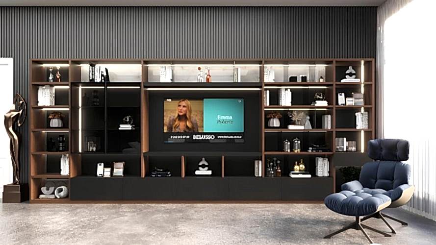 Pera Tv Ünitesi 2 | Belusso Modern Mobilya Dekorasyon, İç Mimarlık Desteği | Modoko | Masko