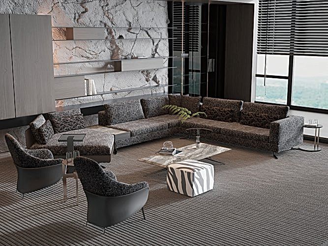 Valentına Köşe Koltuk | Belusso Modern Mobilya Dekorasyon, İç Mimarlık Desteği | Modoko | Masko