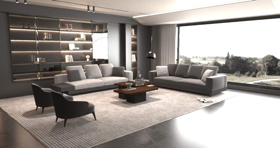 White 2 Koltuk Takımı | Belusso Modern Mobilya Dekorasyon, İç Mimarlık Desteği | Modoko | Masko